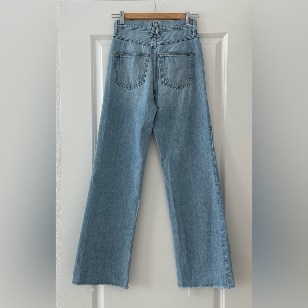 SLVRLAKE Light Blue Wide Leg Jeans - Picture 2 of 8